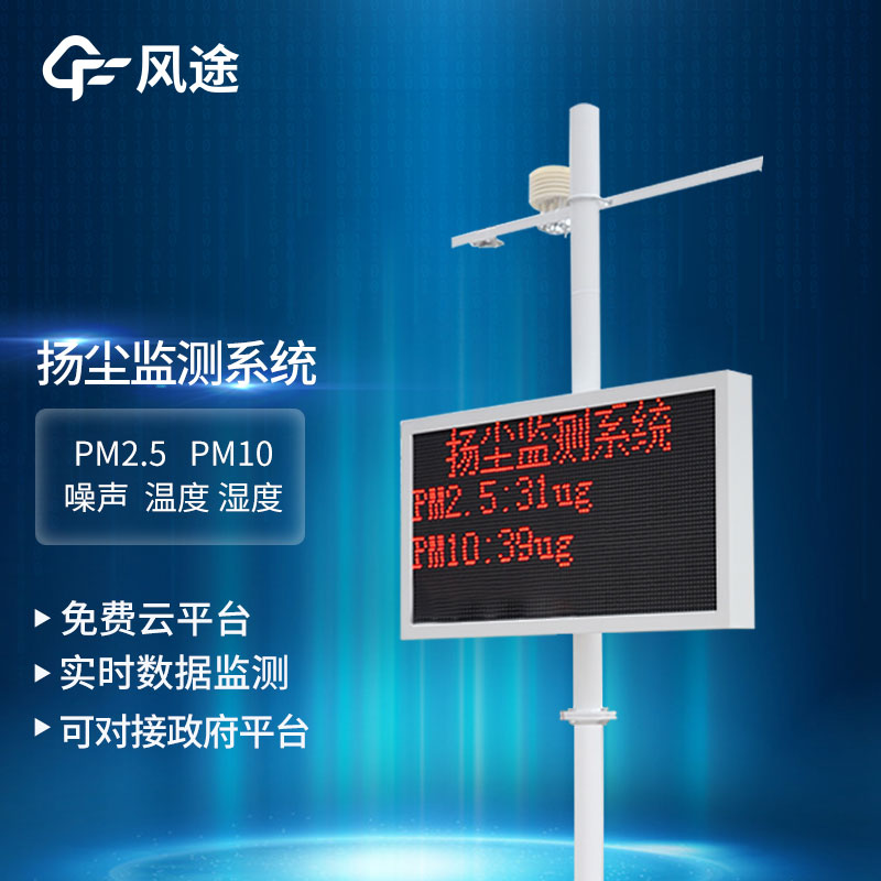 道路揚塵監測站，精細化治理